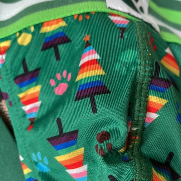 Gay pride, rainbow, jockstrap, Christmas tree, paw print size small new - Picture 5 of 10